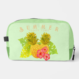 Ananas grün waschbeutel