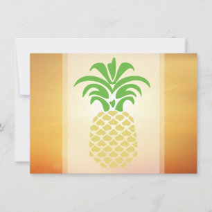Ananas Herz Danke, Karten