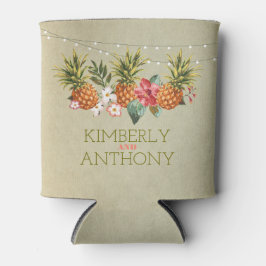 Ananas-Hochzeit Dosenkühler