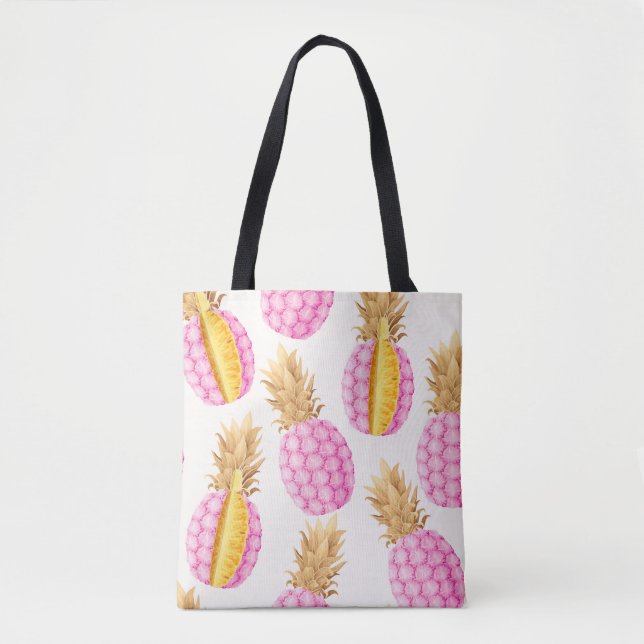 Ananas in Rosa: Hoch detailliert Vintag (Vorderseite)