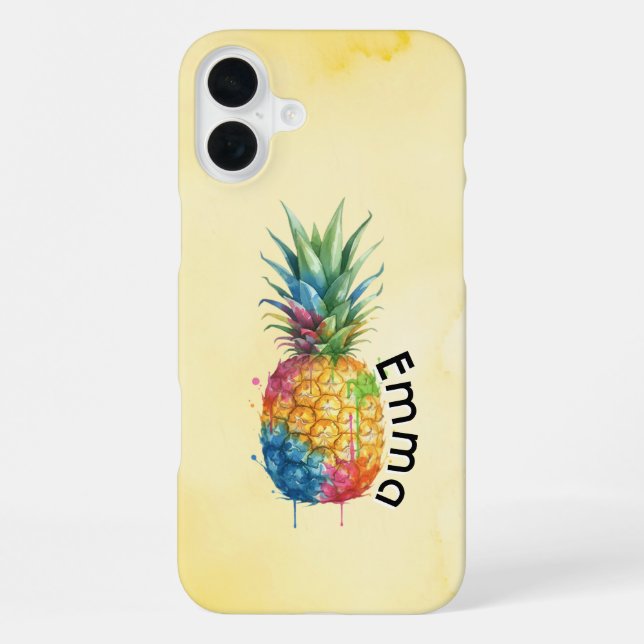 Ananas iPhone Hülle (Rückseite)