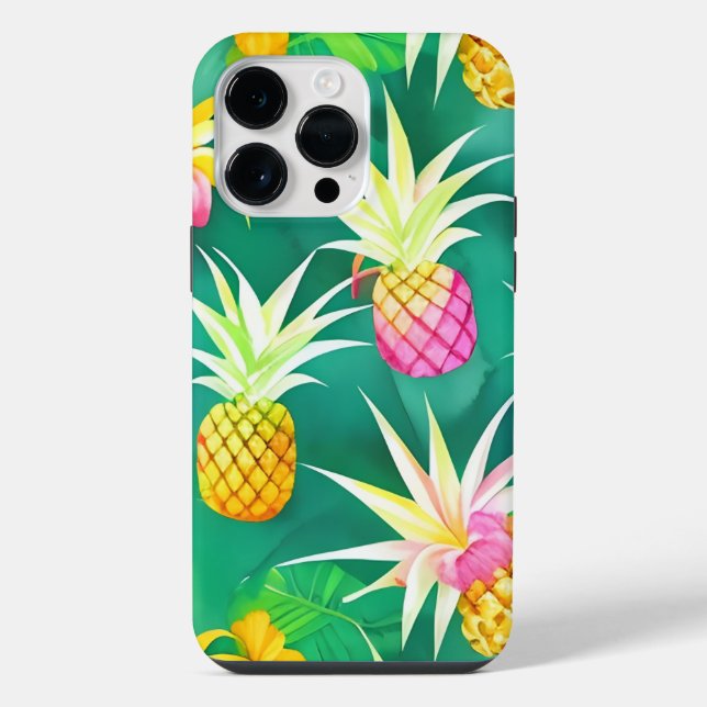 Ananas  iPhone hülle (Rückseite)
