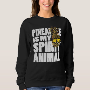 Ananas ist mein Lieblingsgedicht Sweatshirt