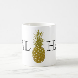 Ananas Kaffeepause Tasse