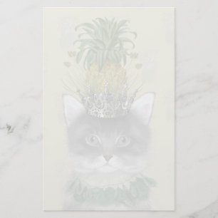Ananas-Katze Briefpapier