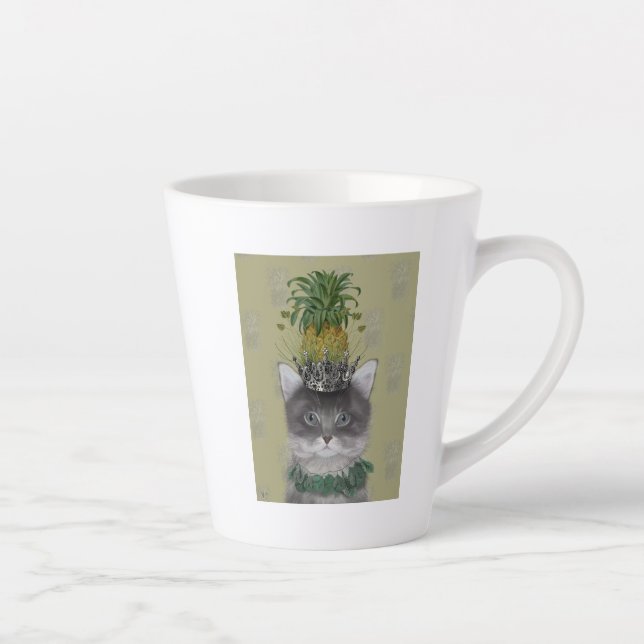 Ananas-Katze Milchtasse (Rechts)