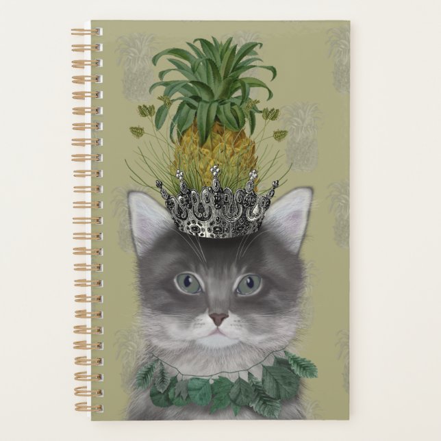 Ananas-Katze Planer (Vorderseite)