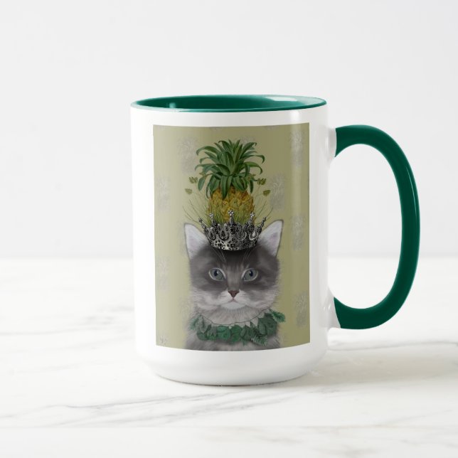 Ananas-Katze Tasse (Rechts)