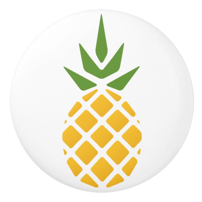 Ananas Keramikknauf (Vorderseite)