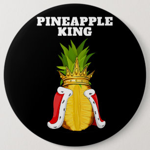 Ananas King Mens Ananas Lover Shirt Niedliches But Button