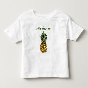 Ananas Kleinkind im Shirt mit individuelle Name