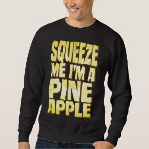 Ananas-Kostüm Lustiges Halloween-Frucht-Slice-Quet Sweatshirt