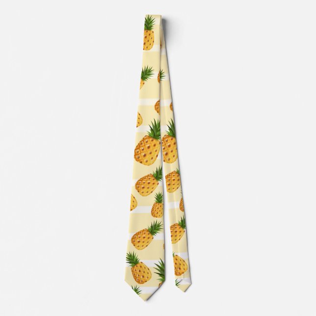 Ananas Krawatte (Vorderseite)