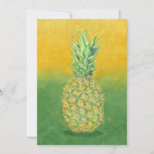 Ananas Kunst Einladung