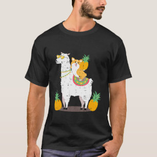 Ananas Lama Corgi Coole Süße Geburtstags Idee Out T-Shirt