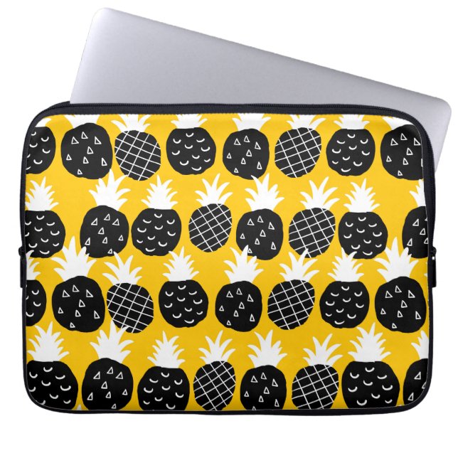 Ananas Laptopschutzhülle (Vorderseite)