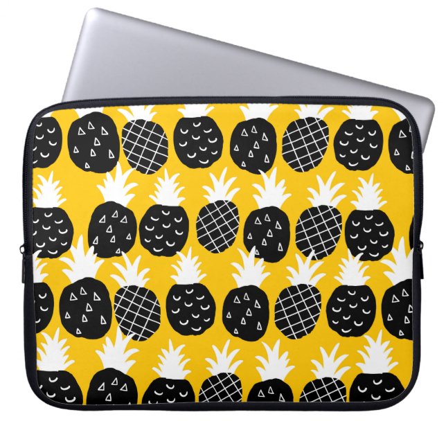 Ananas Laptopschutzhülle (Vorderseite)