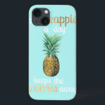 Ananas Lebensquote Case-Mate iPhone Hülle<br><div class="desc">Ananas Life Quote Artist: Studio W | 156571D</div>