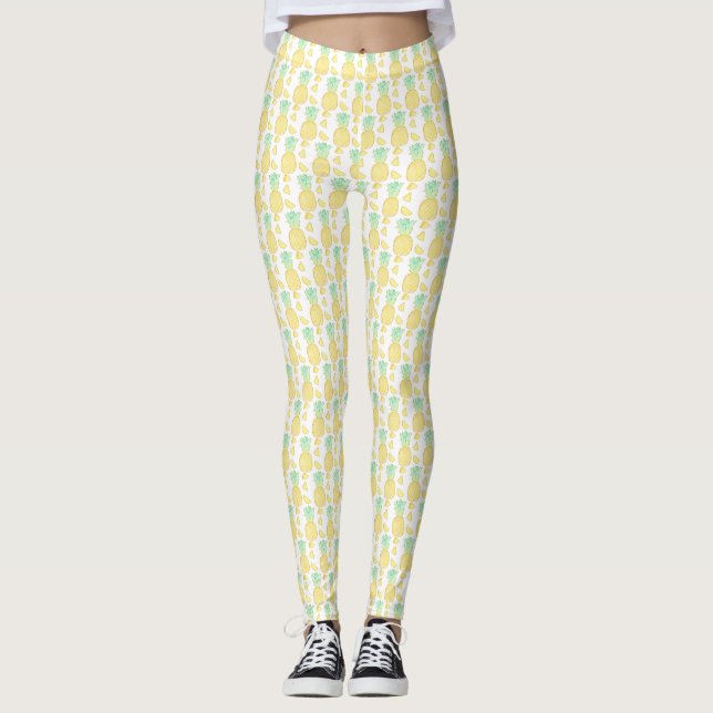 Ananas Leggings (Vorderseite)