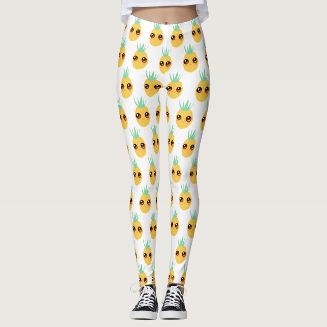Ananas Leggings (Vorderseite)