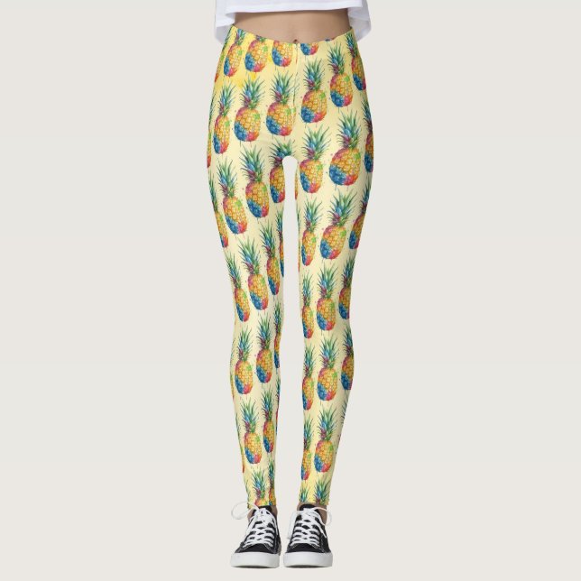 Ananas Leggings (Vorderseite)
