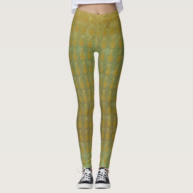 Ananas Leggings (Vorderseite)