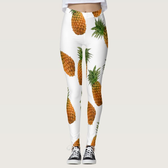 Ananas-Leggings Leggings (Vorderseite)