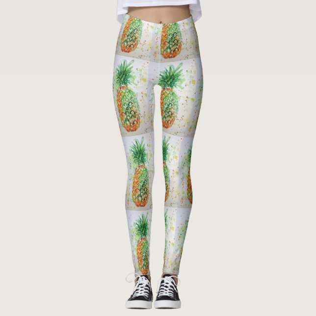 Ananas-Leggings Leggings (Vorderseite)