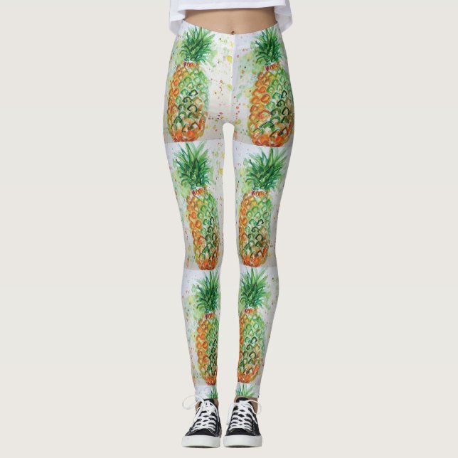 Ananas-Leggings Leggings (Vorderseite)