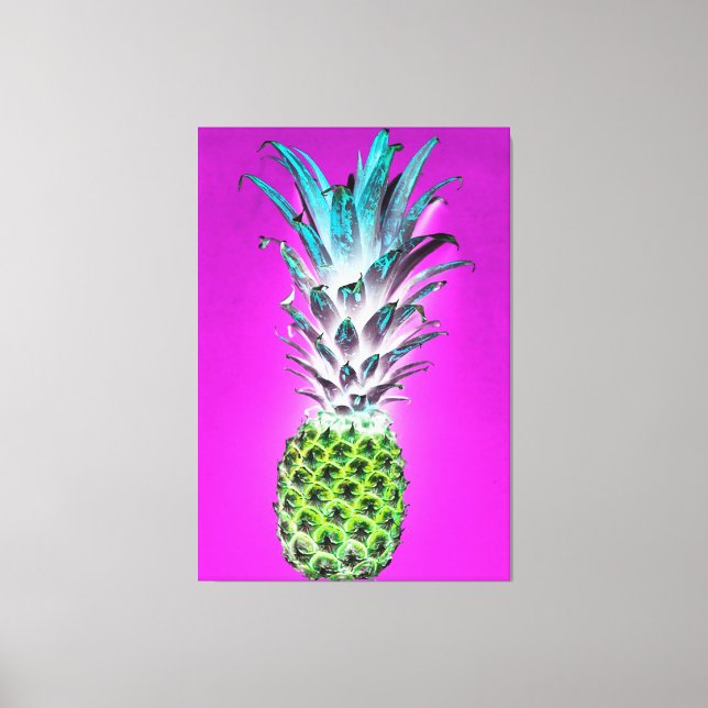 Ananas Leinwanddruck (Vorderseite)