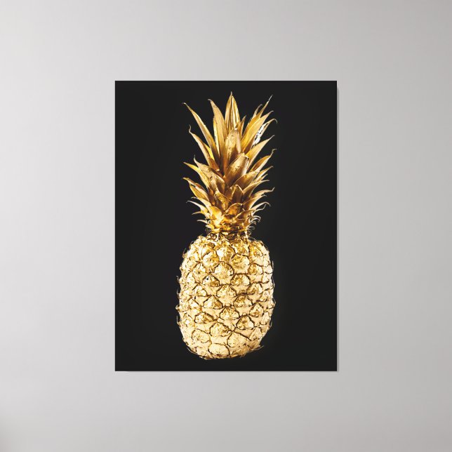Ananas Leinwanddruck (Vorderseite)