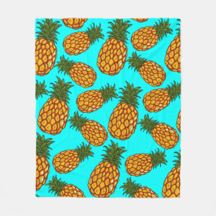 Ananas-Liebesmuster - Leckeres Tropisches Exotisch Fleecedecke