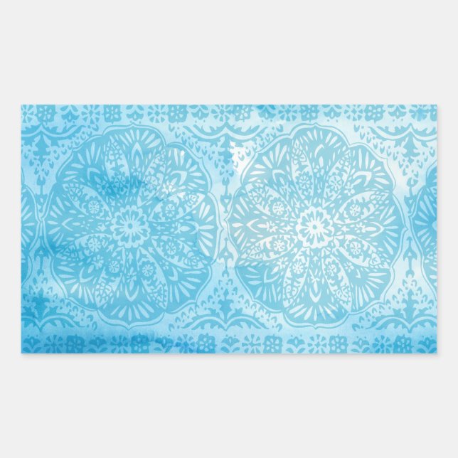 Ananas Life III Rechteckiger Aufkleber (Vorderseite)