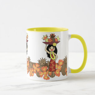 Ananas Luau Tropen Tassen