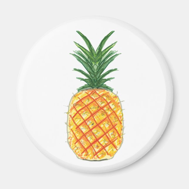Ananas Magnet (Vorne)