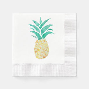 Ananas-Malerei tropische Napkins Serviette