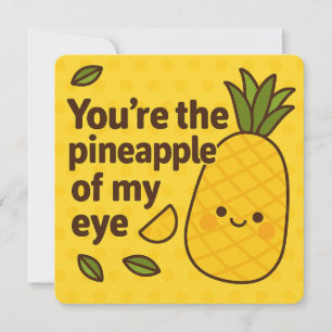 Ananas meiner Grußkarte Feiertagskarte
