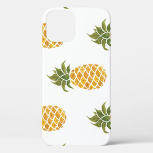 Ananas mit handgemalten Ananas, Aquarell. Case-Mate iPhone Hülle