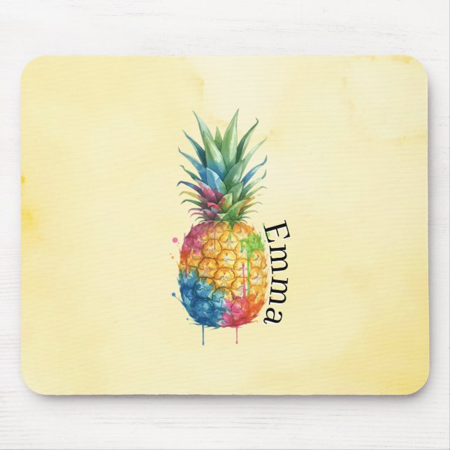 Ananas Mousepad (Vorne)