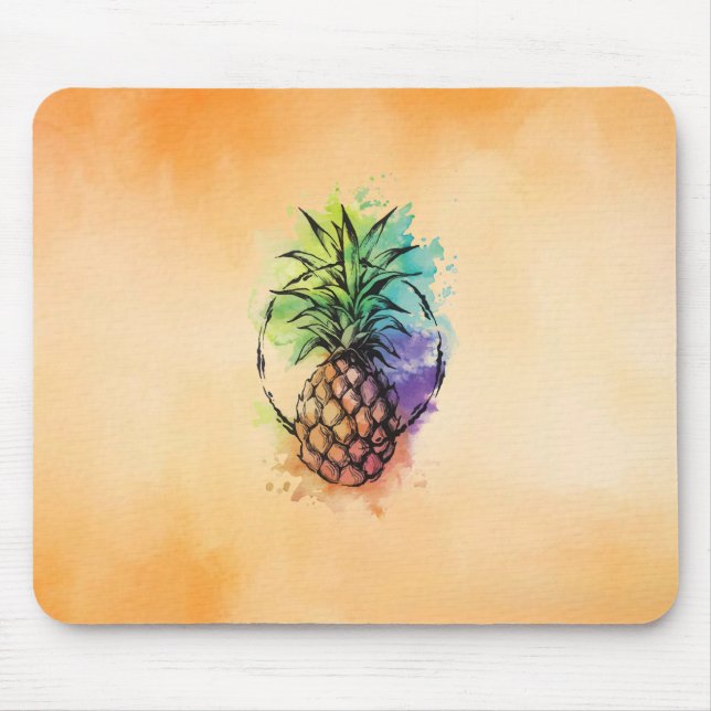 Ananas Mousepad (Vorne)