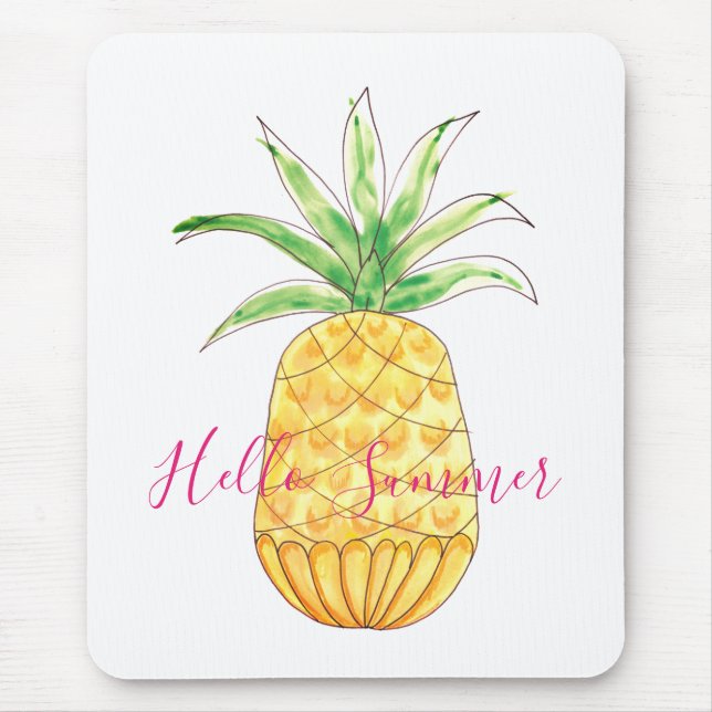 Ananas Mousepad (Vorne)
