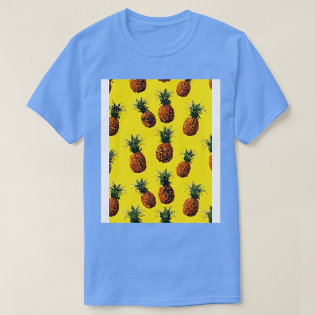 Ananas Muster 2 T-Shirt (Design vorne)