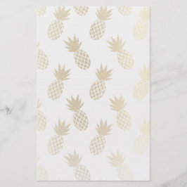 Ananas-Muster Briefpapier