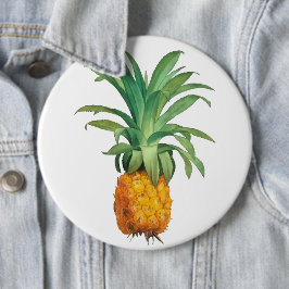 Ananas-Muster Button
