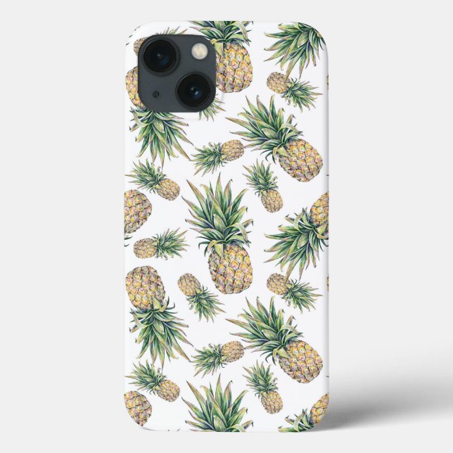 Ananas-Muster Case-Mate iPhone Hülle (Rückseite)