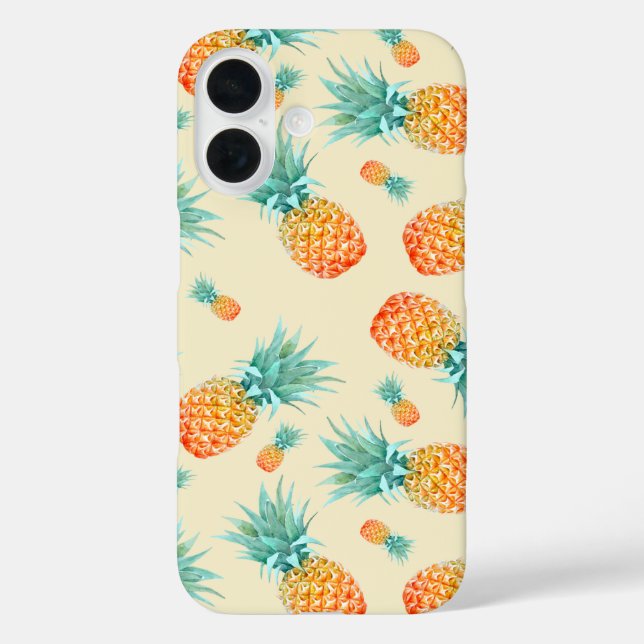 Ananas-Muster Case-Mate iPhone Hülle (Rückseite)