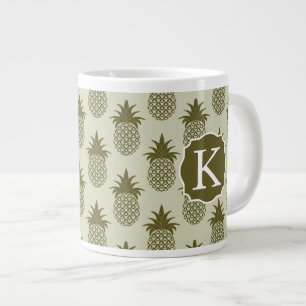 Ananas-Muster  Erste Schritte Jumbo-Tasse