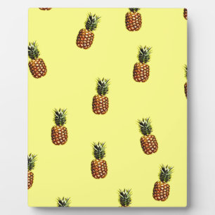 Ananas-Muster Fotoplatte