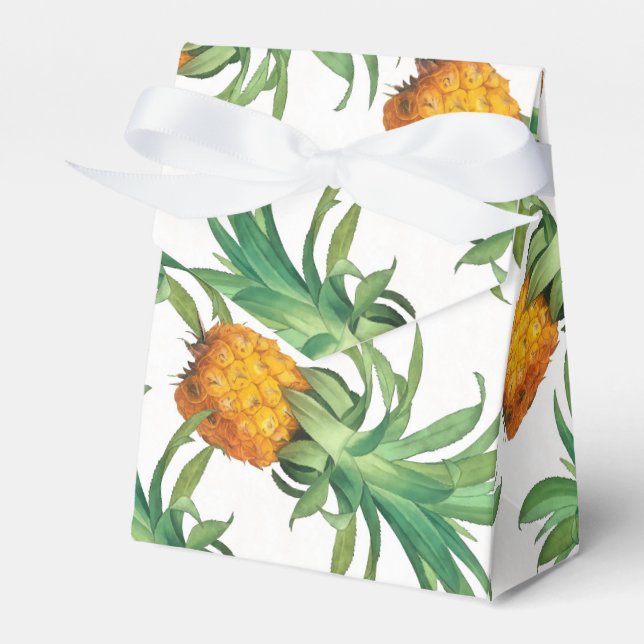Ananas-Muster Geschenkschachtel (Vorderseite)