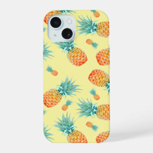 Ananas-Muster iPhone 15 Hülle